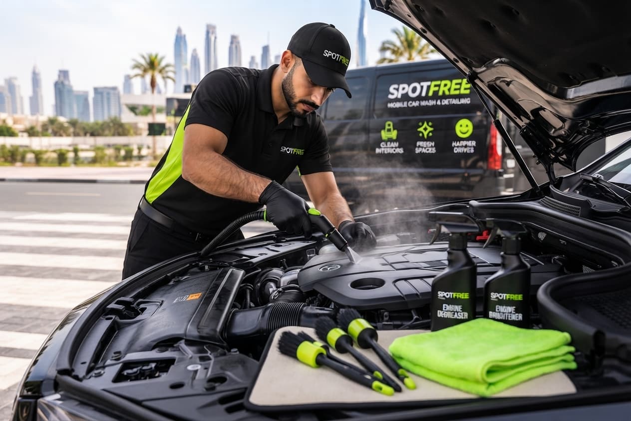 Engine Bay Cleaning
